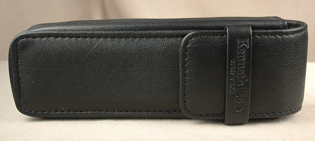 Pre-Owned Pens: 6104: Kenneth Cole: Leather Pouch for 2 Pens